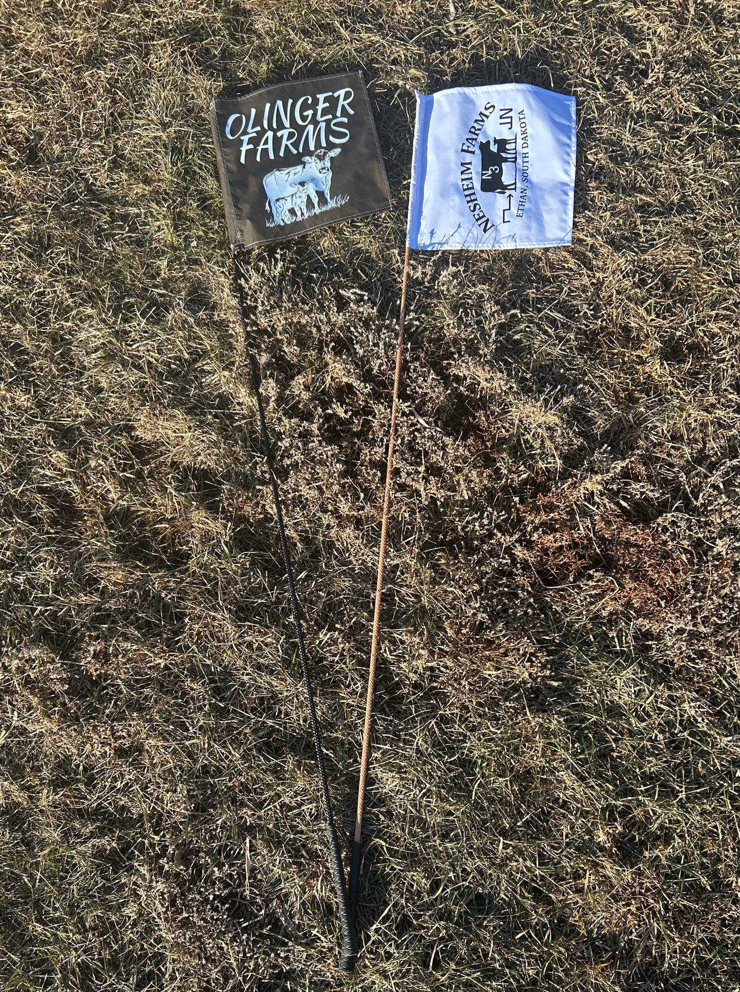 Custom Cattle Flag Whips