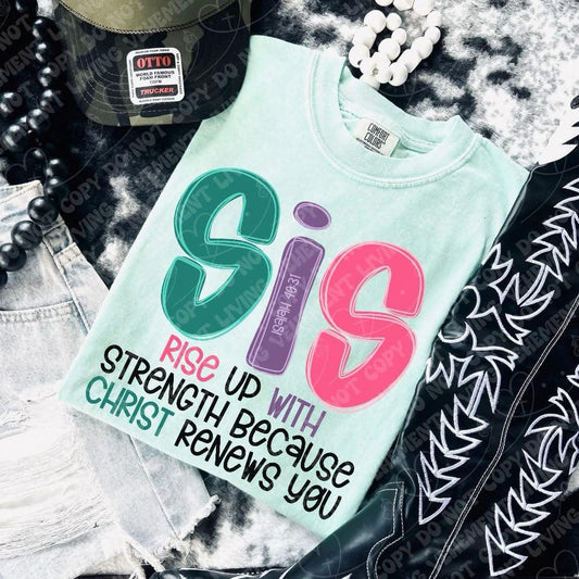 WS Completed Top Sis Rise Up /Renew