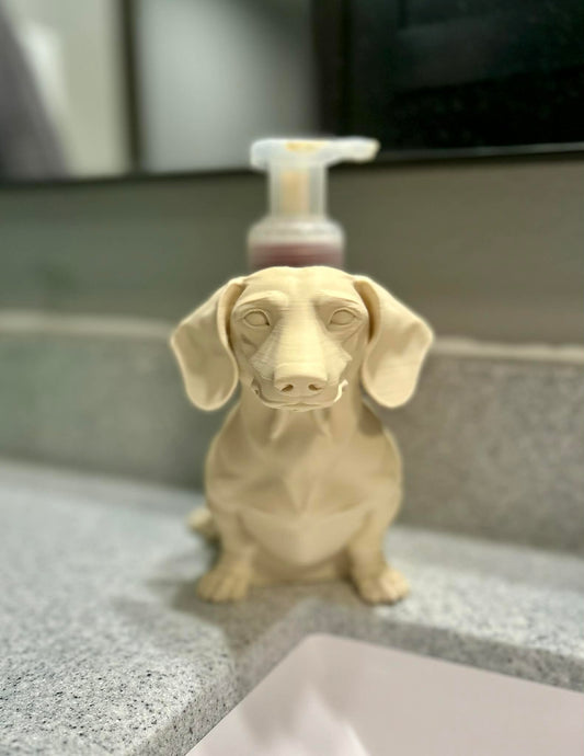 3D Printed Daschund Soap Holder