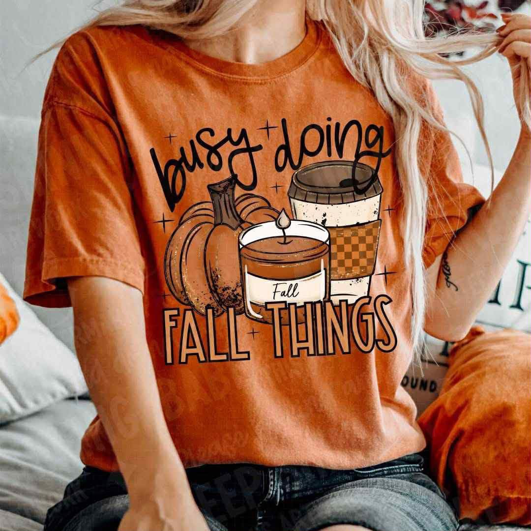 Busy Doing Fall Things Top