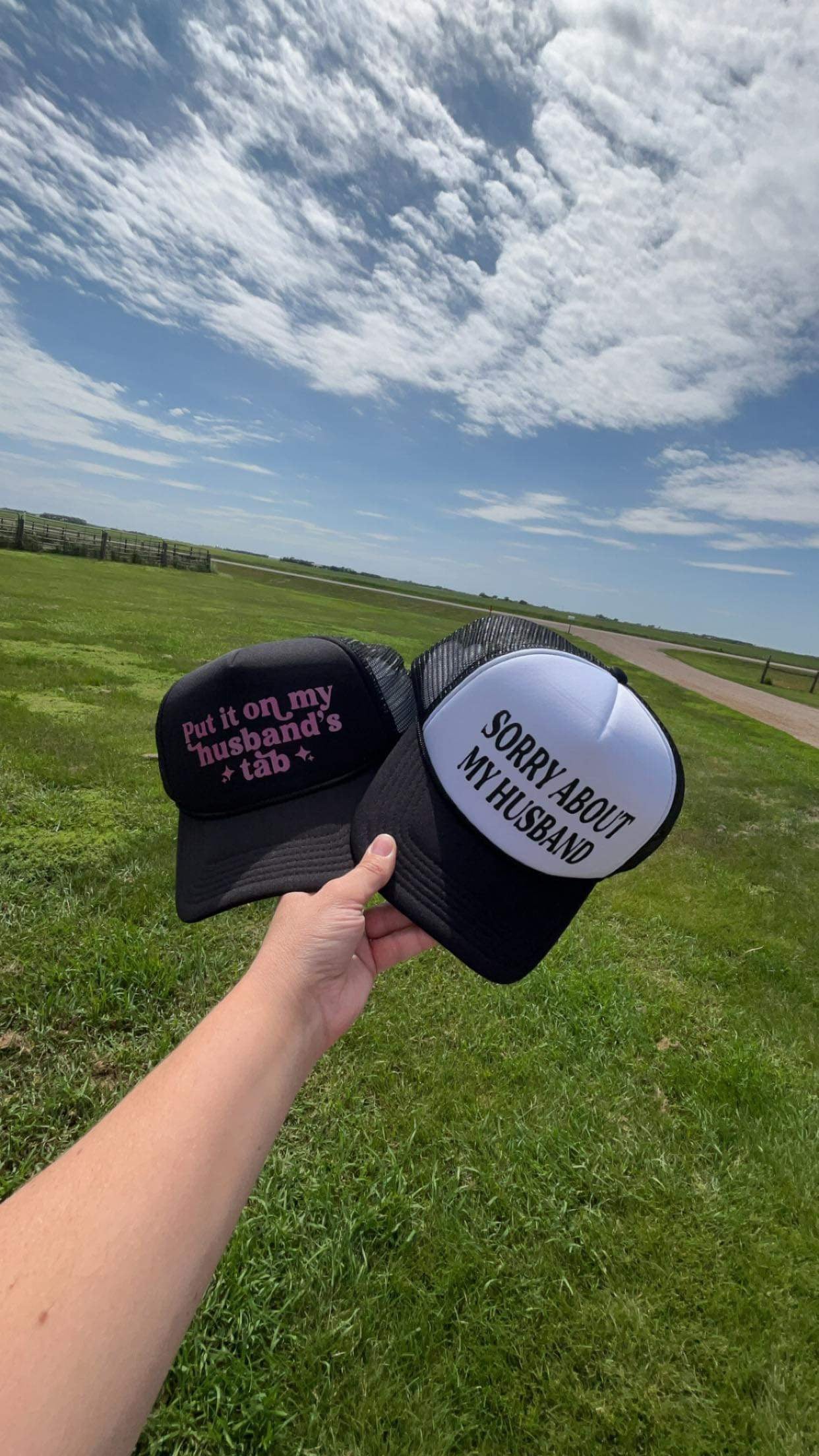 Sorry About My Husband Foam Trucker Hat