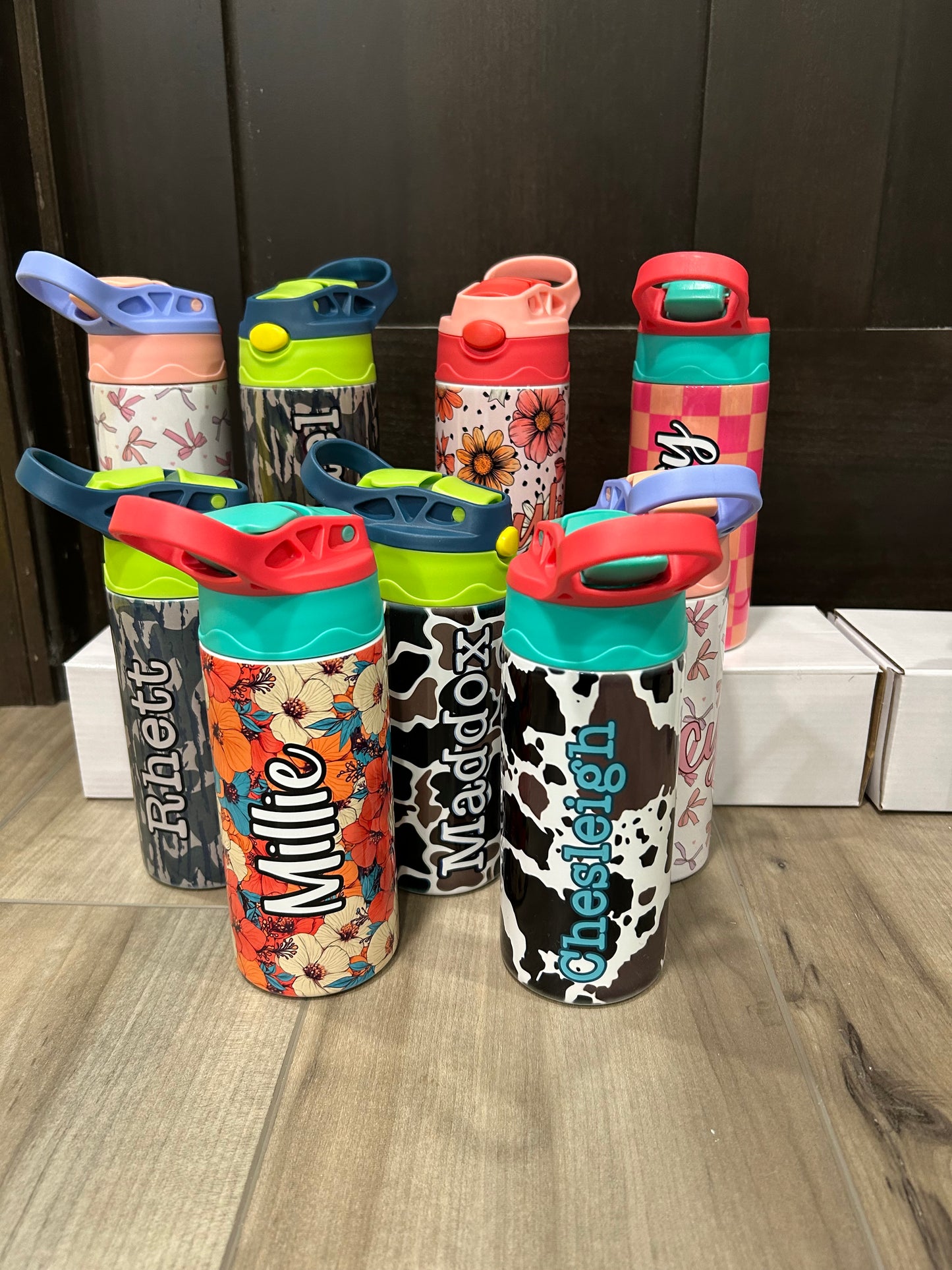 Custom Kids Sippy/Water Bottle