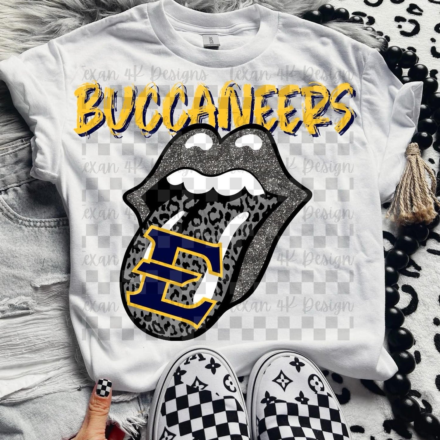Kids College Football Tongue Team Top