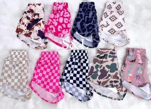 RTS Women’s Printed High Waisted Shorts