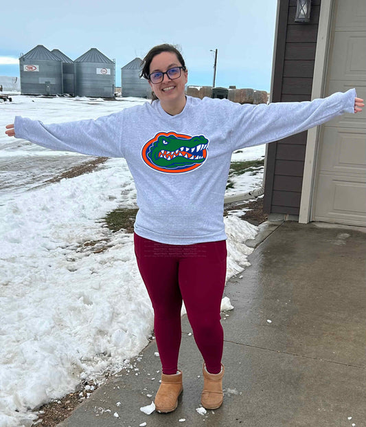 G@tors Oversized Arm Print Top