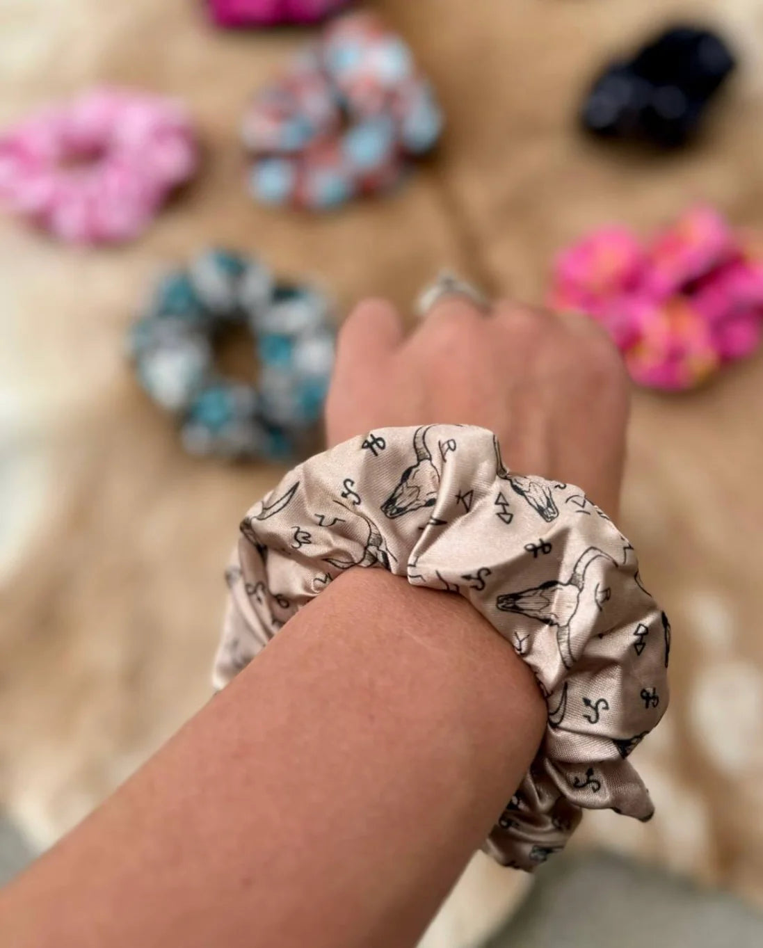 RTS Silk Scrunchie