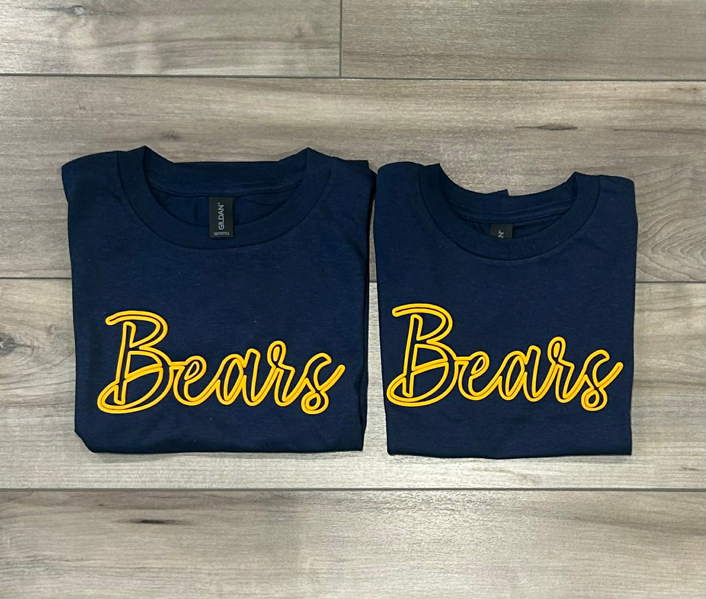 Custom Name Outline Puff Printed Top