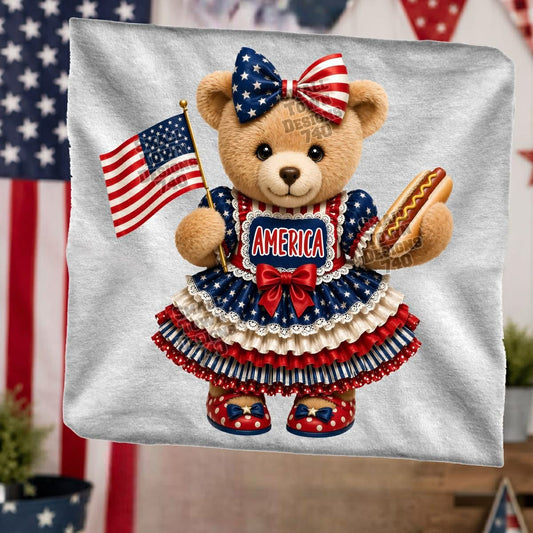 RWB America Bear Kids Top