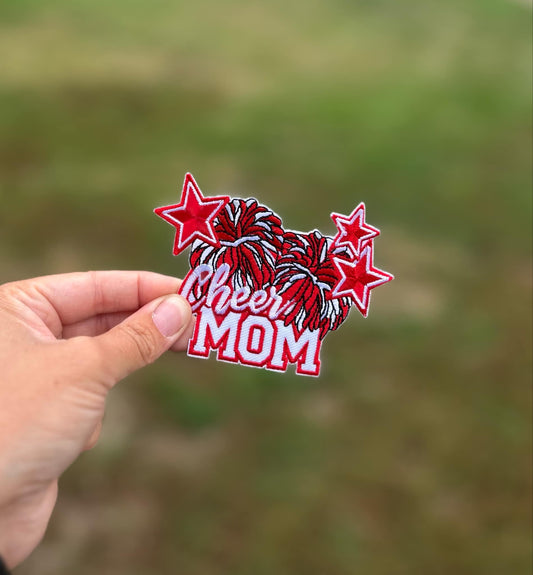 Cheer Mom Hat Patch