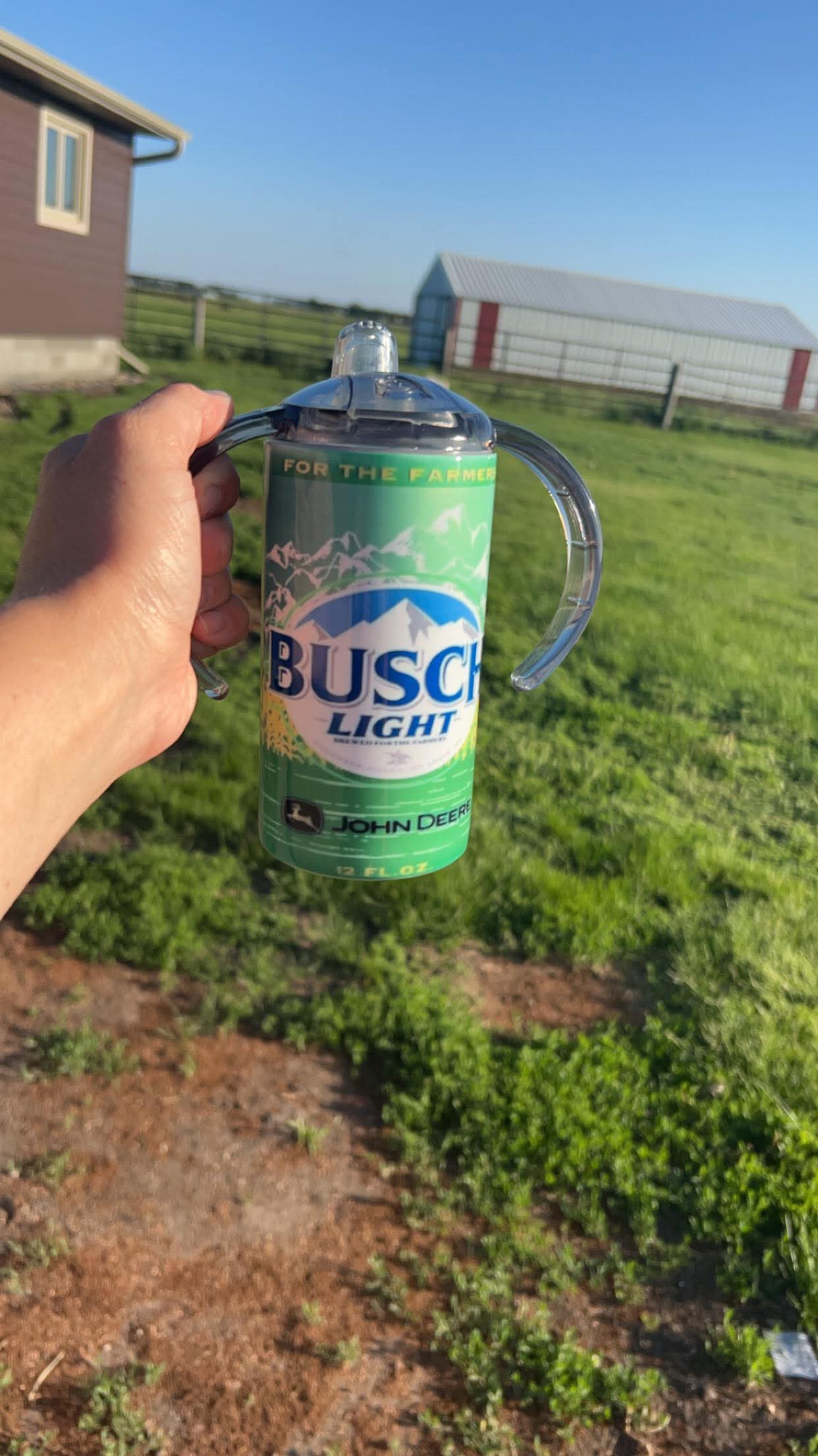 Alcoholic Beverage Kids Sippy or Waterbottle