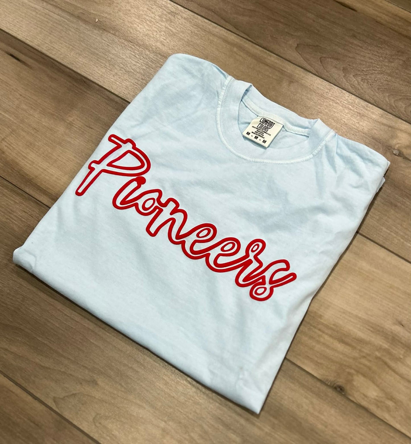 Custom Team Outline Puff Printed Top