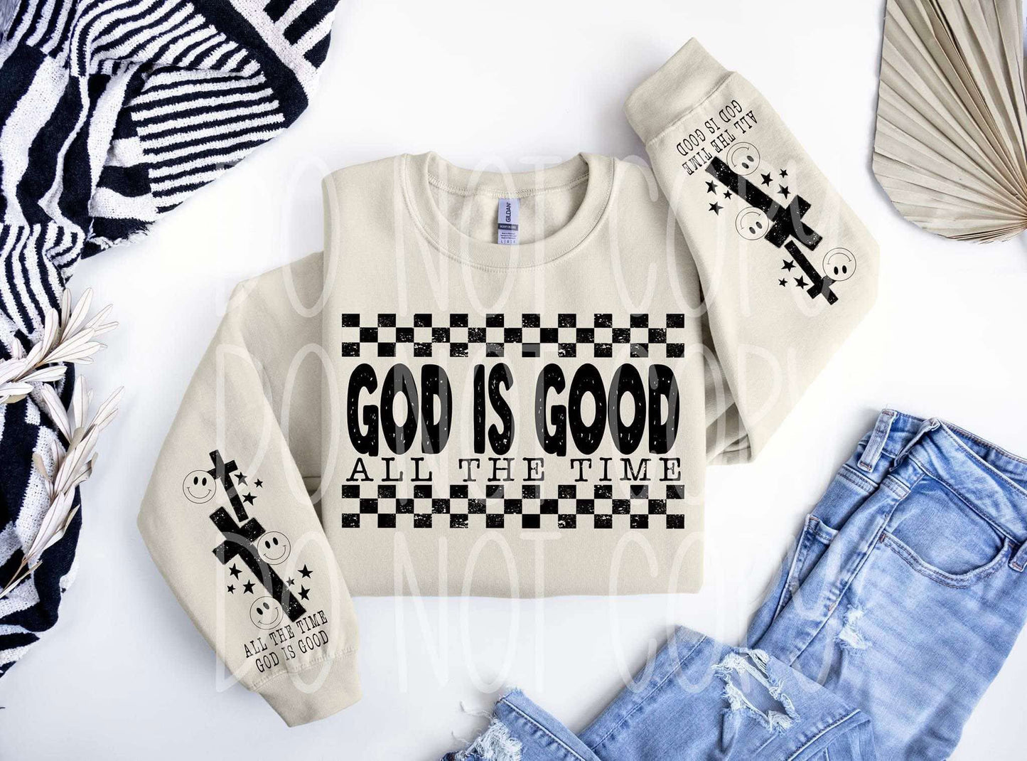 DTF Print - God is Good All The Time