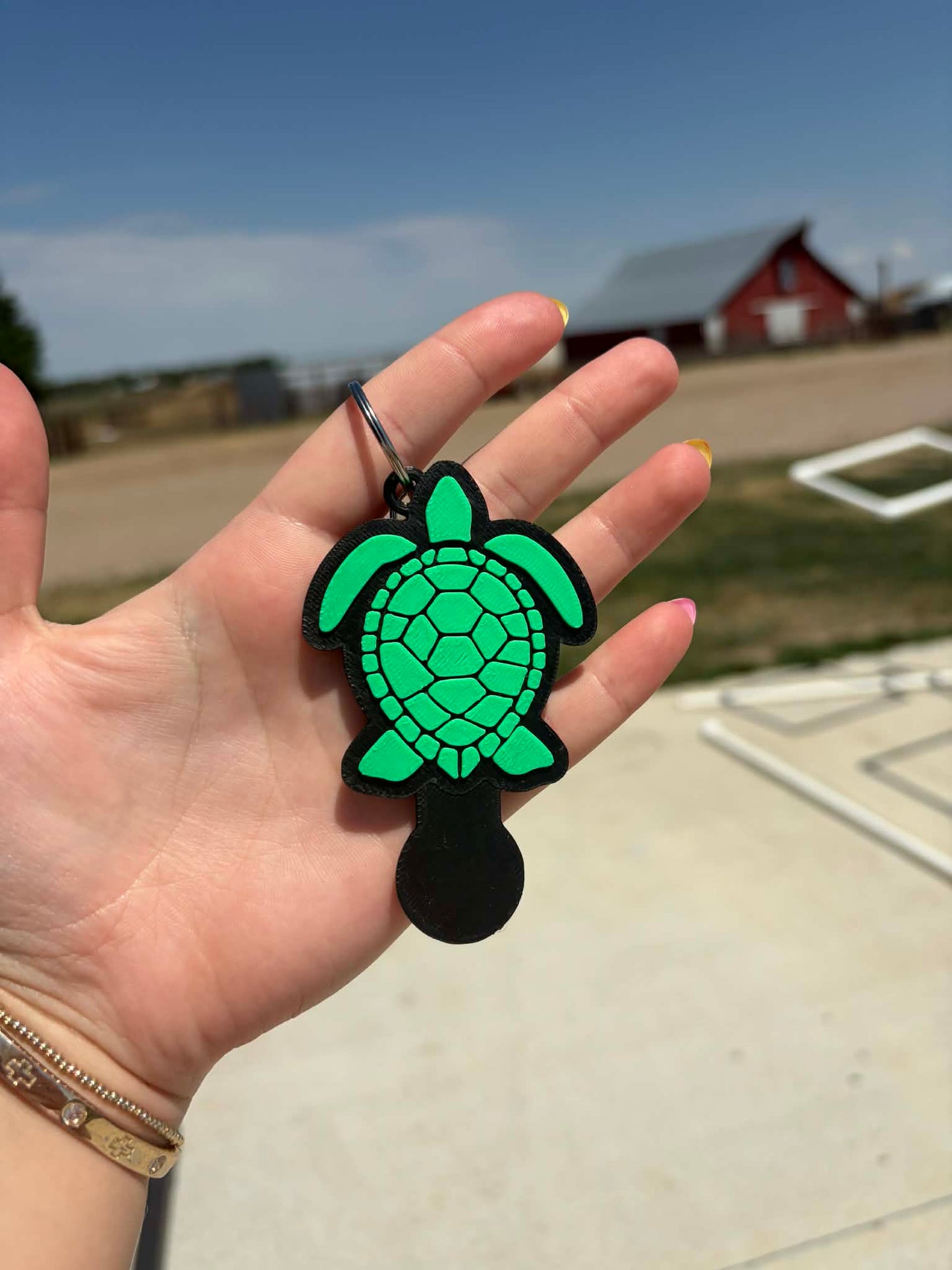 3D Printed Quarter Keychains
