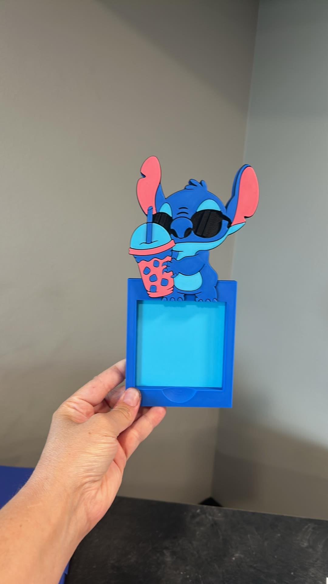 3D Printed Blue Monster Iced Drink