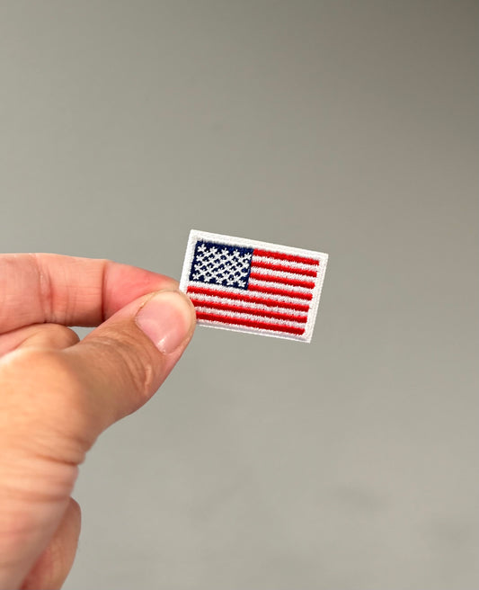 American Flag Hat Patch