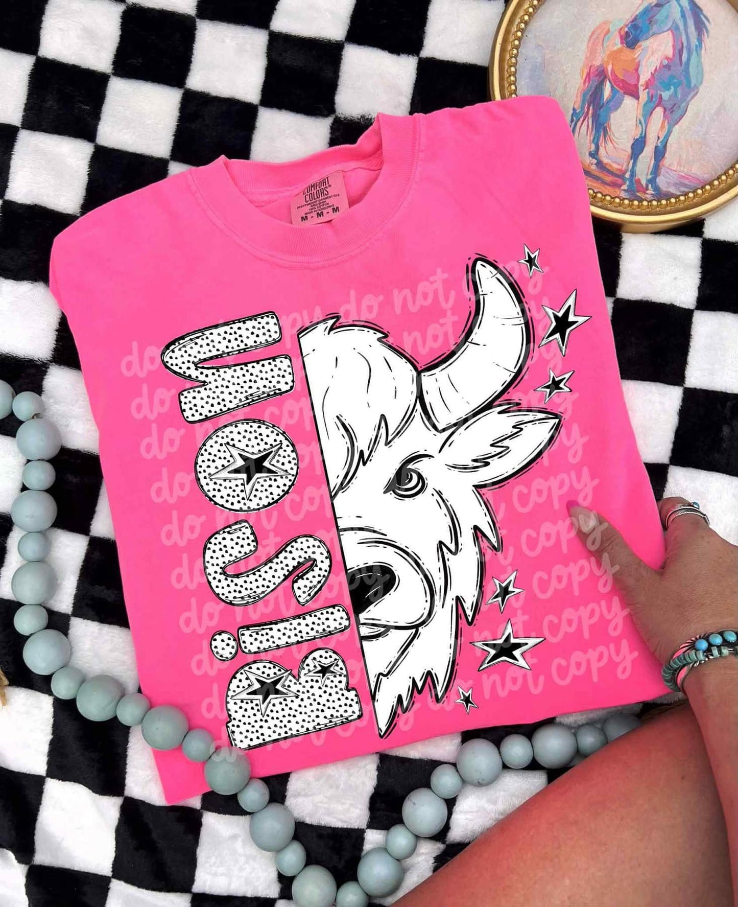 DTF Print- Half Character Mascot