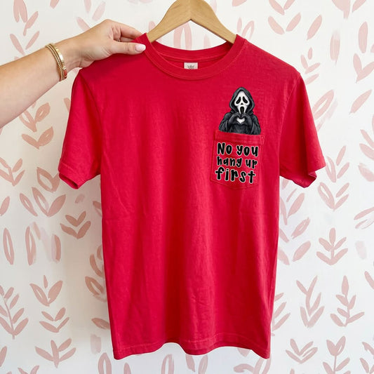 No you hang up first Pocket Peeker Top