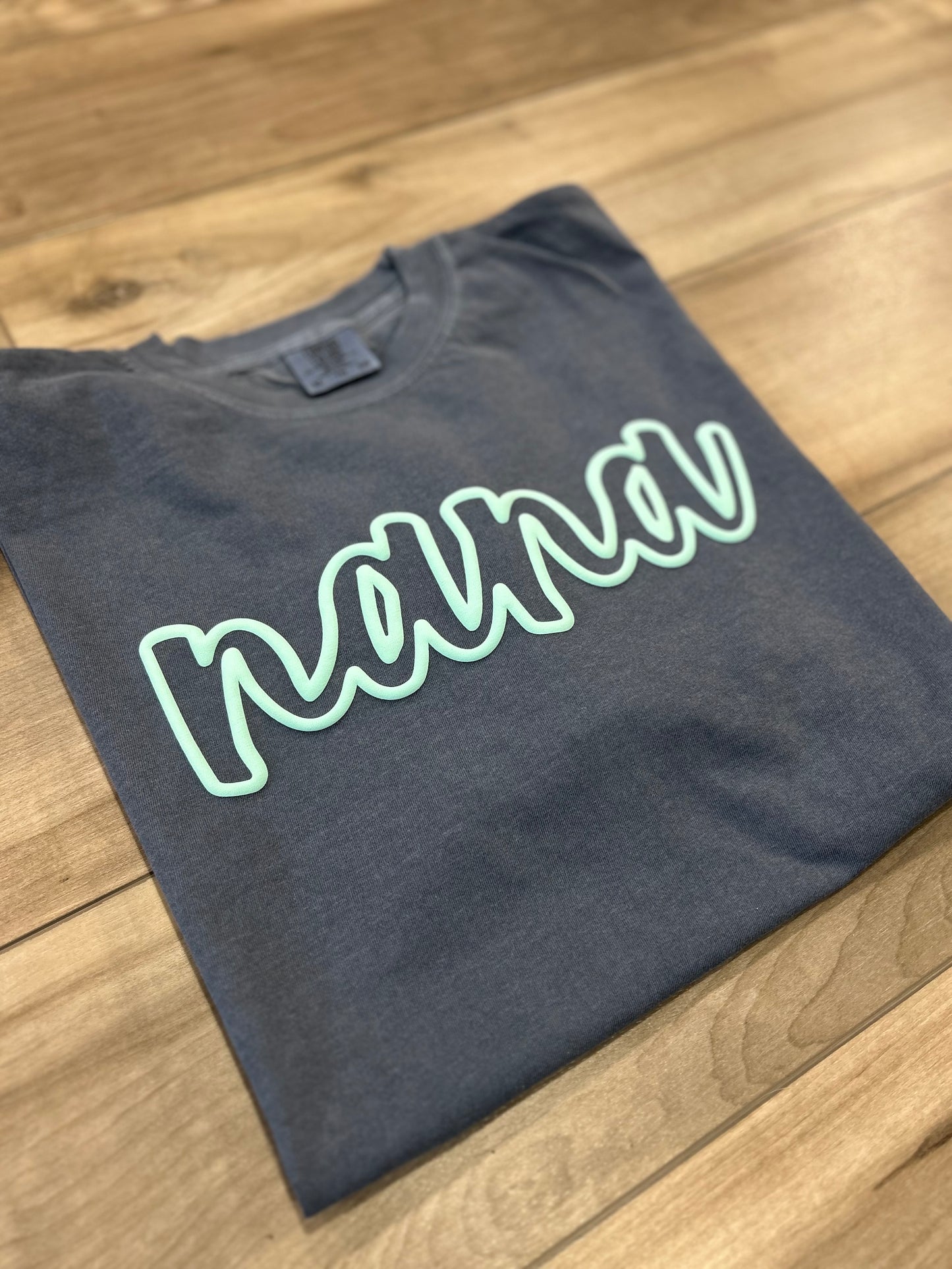 Nana Outline Puff Print Top