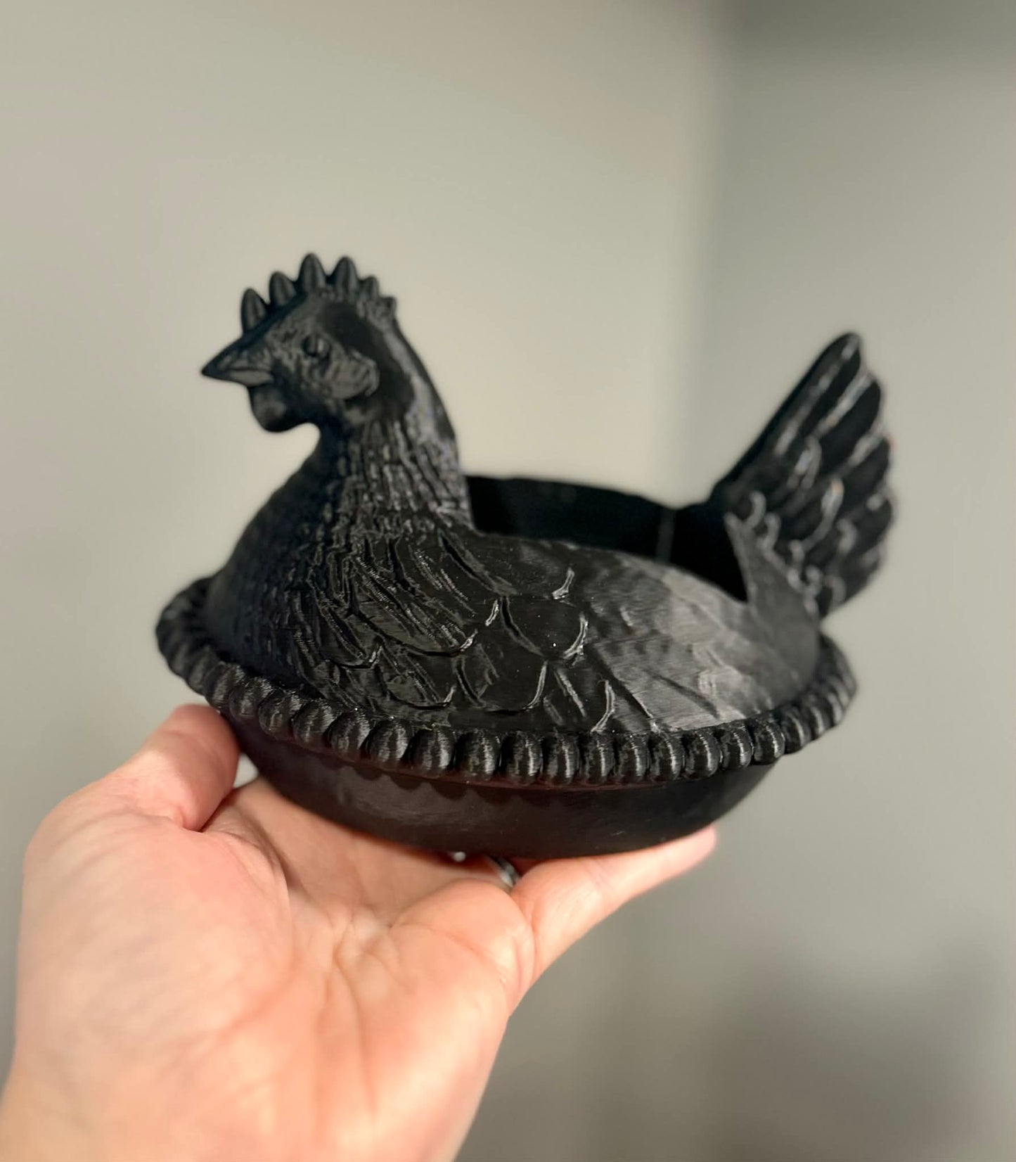 3D Printed Hen Soap Holder