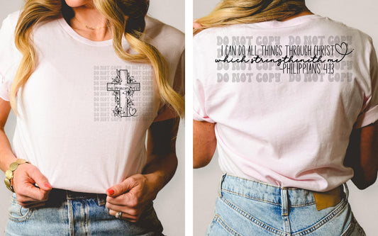 I Can Do All Things Through Christ Sub Print
