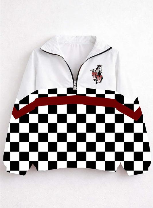 Pre Order TV Mustangs Adult Quarter Zip Jacket