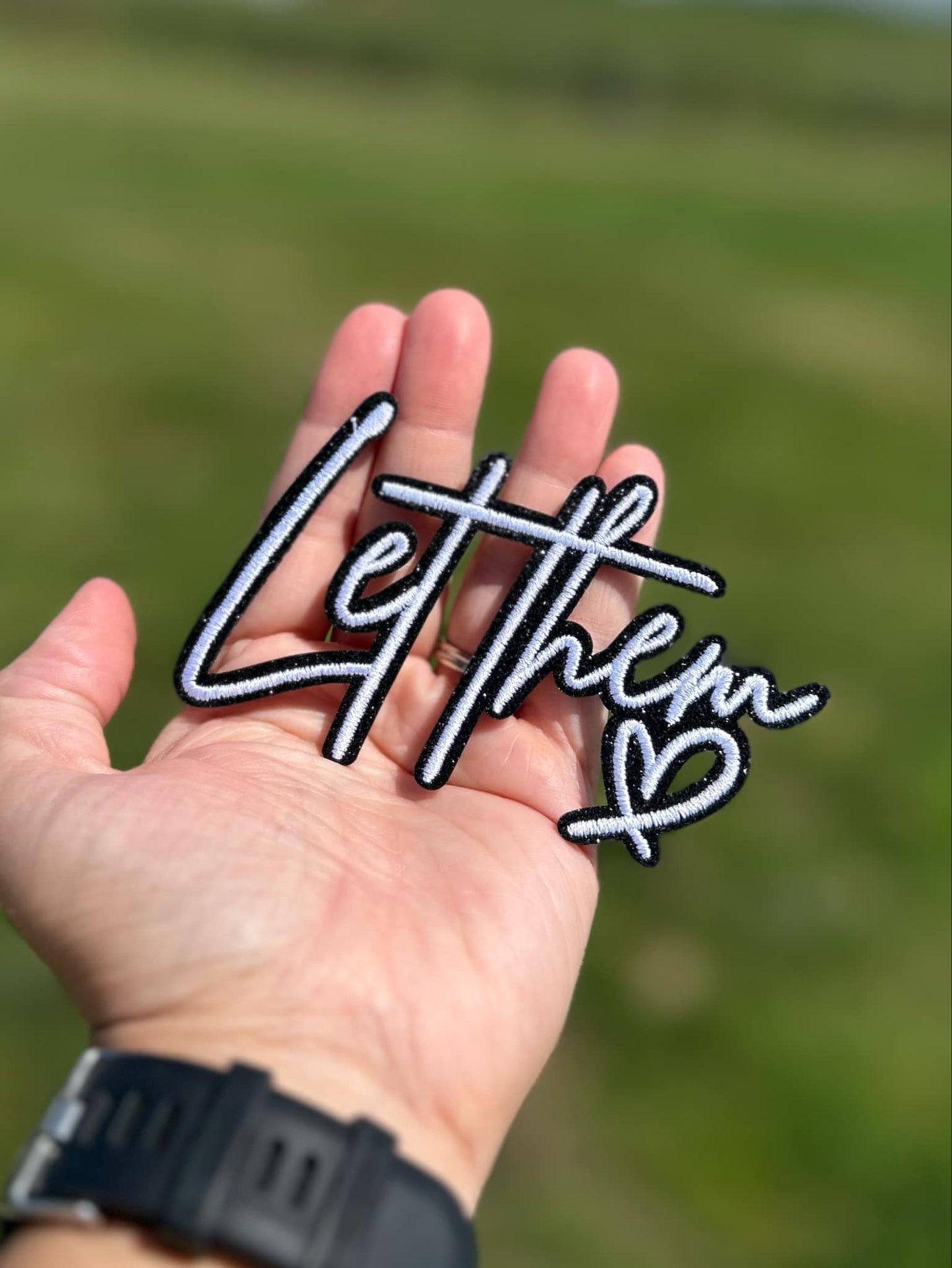 Let Them Hat Patch