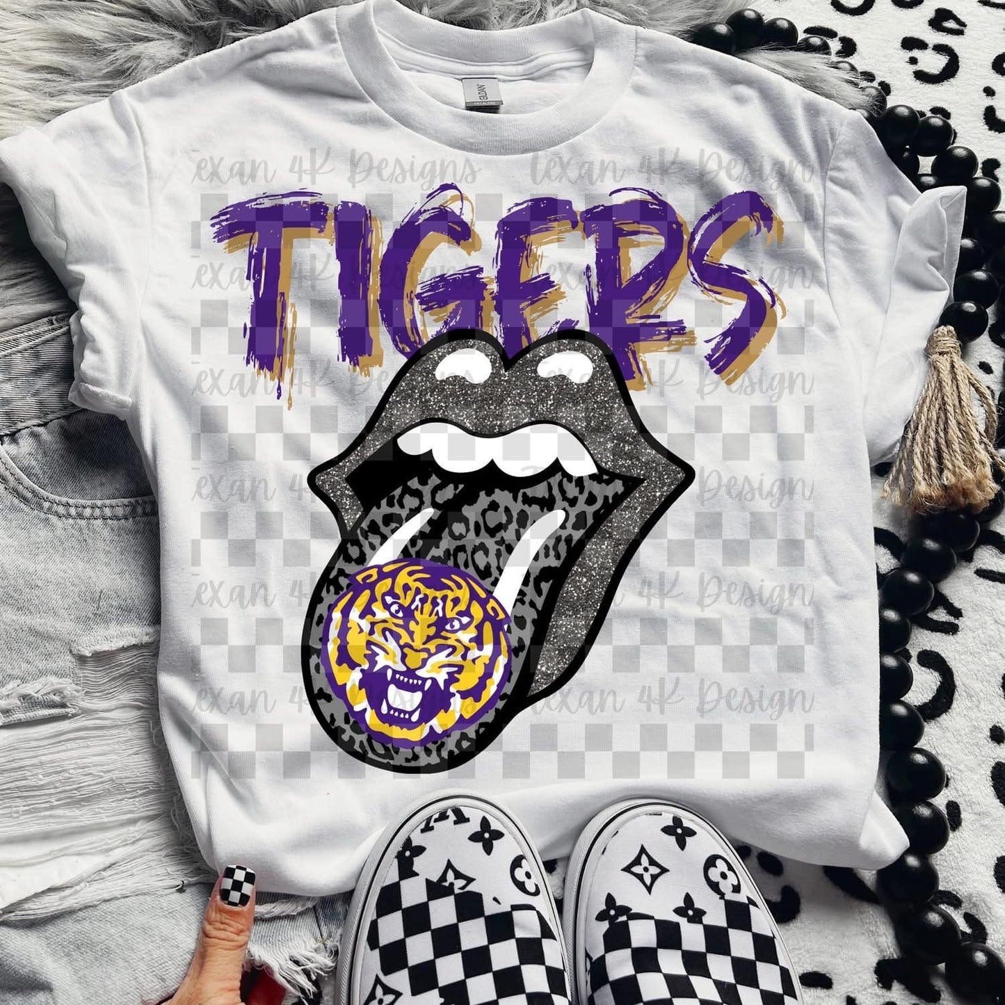 Kids College Football Tongue Team Top