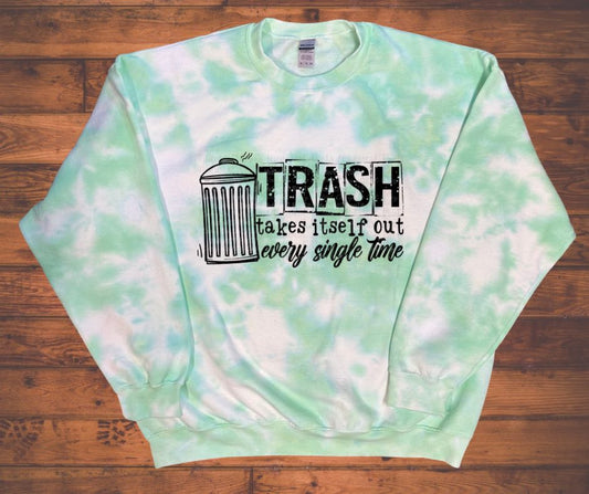 Trash Takes Itself Out Top