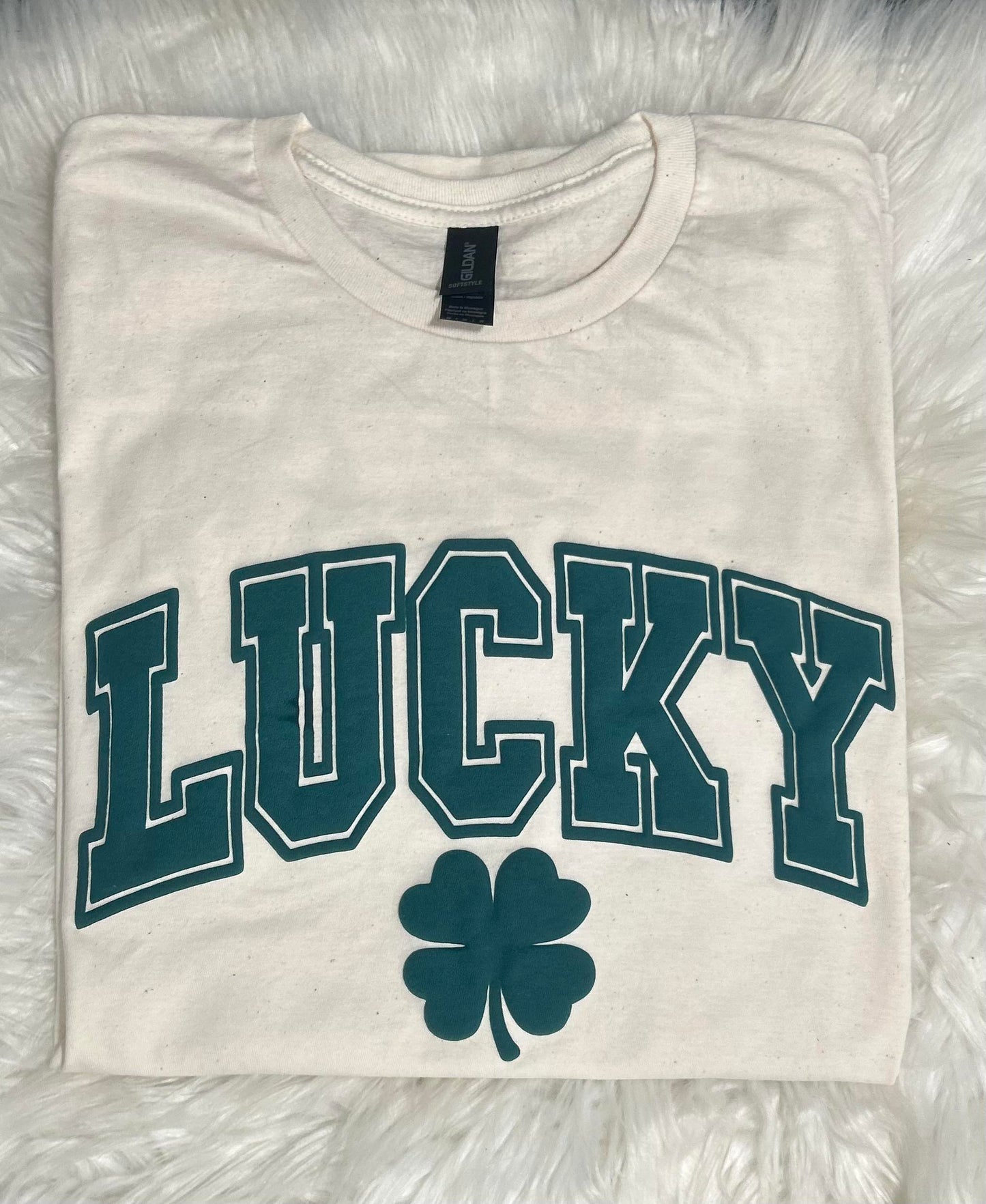 Kids Lucky Puff Print Top