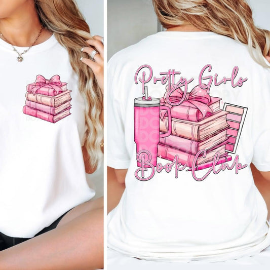 WS Completed Pretty Girls Book Club Top