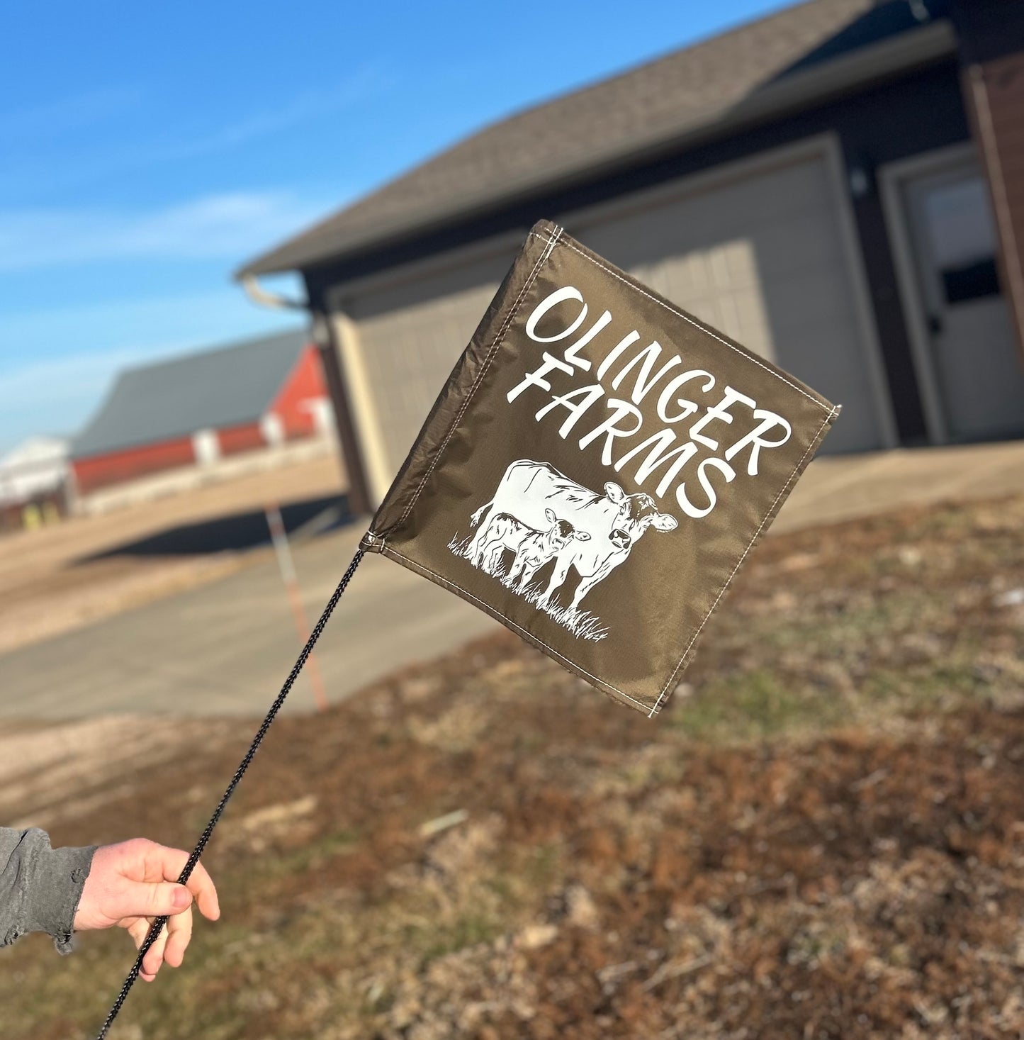 Custom Cattle Flag Whips