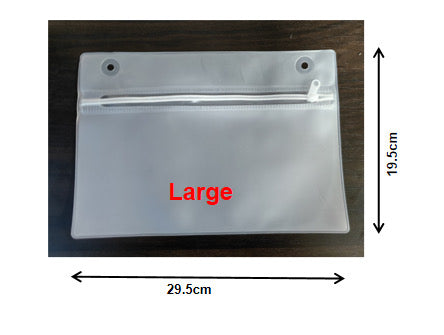 Pre Order Clear Zipper Bag