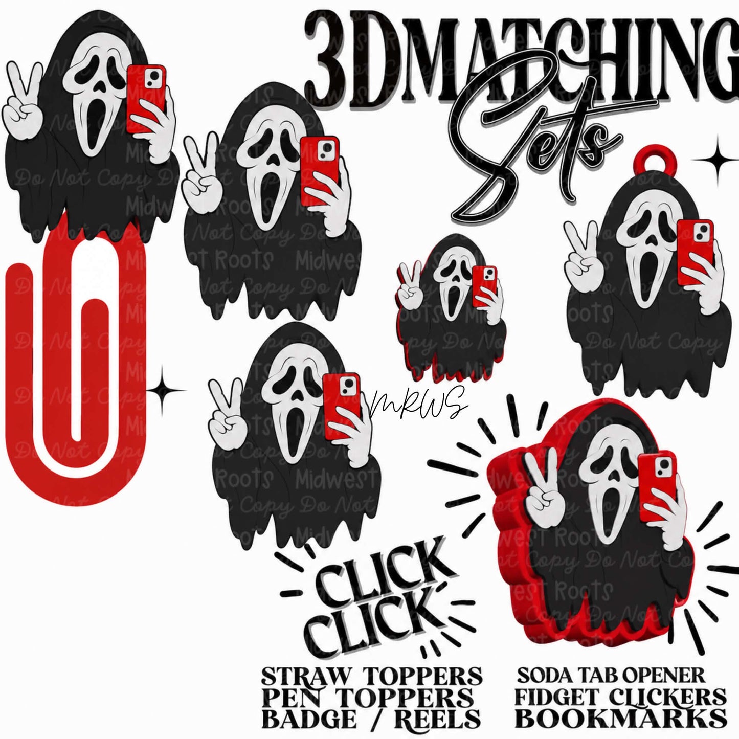 3D Printed Red Ghost Phone