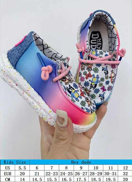 Pre Order Blue Dog Kids Shoes