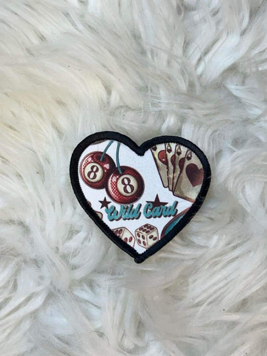 Wild Card Hat Patch