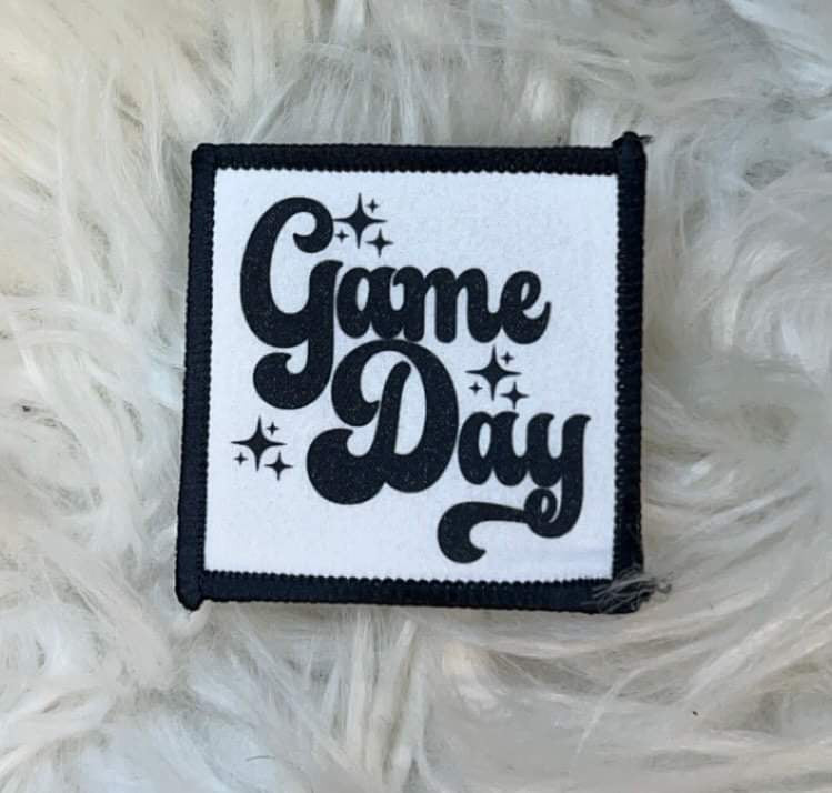 Game Day Hat Patch