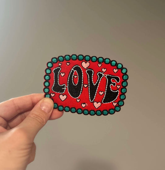 Love Hat Patch