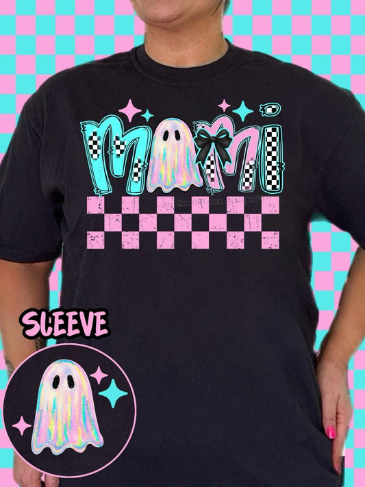 Faux Holo Mimi Ghost Top