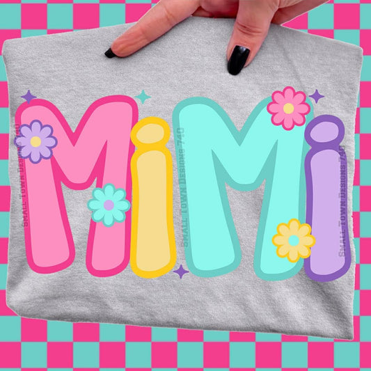 WS Completed Top Bright Floral Mimi