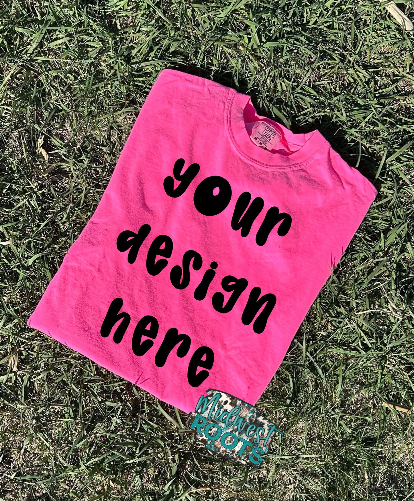 Comfort Colors Neon Mock Up Bundle