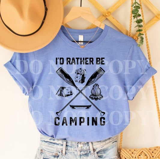 Id rather be camping Top