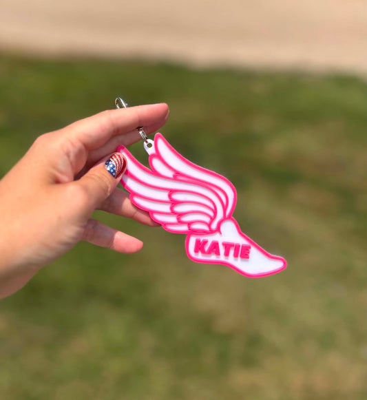 3D Printed Track Bag Tag