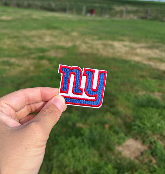 NY Giants Hat Patch