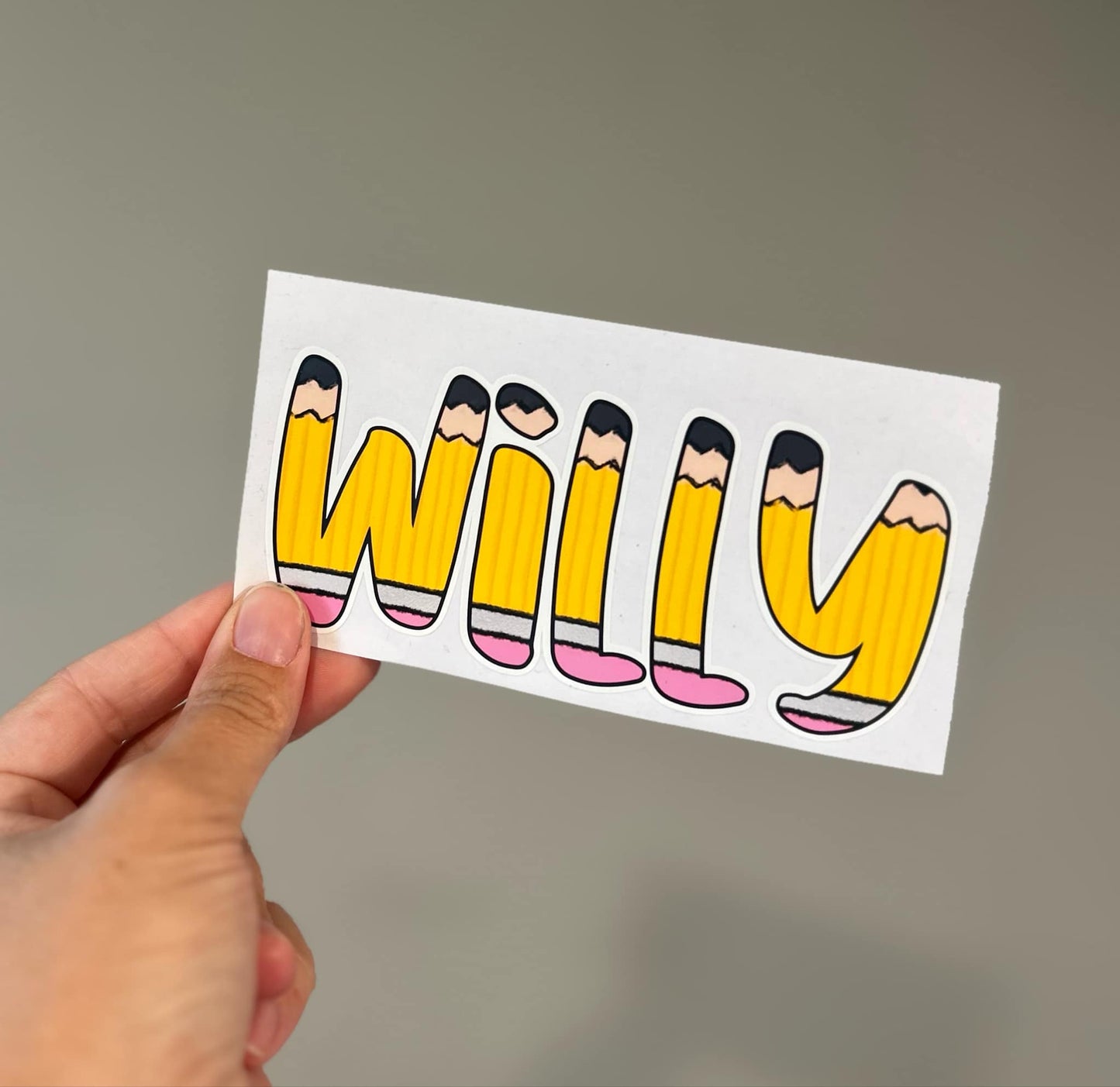 School Name Sticker
