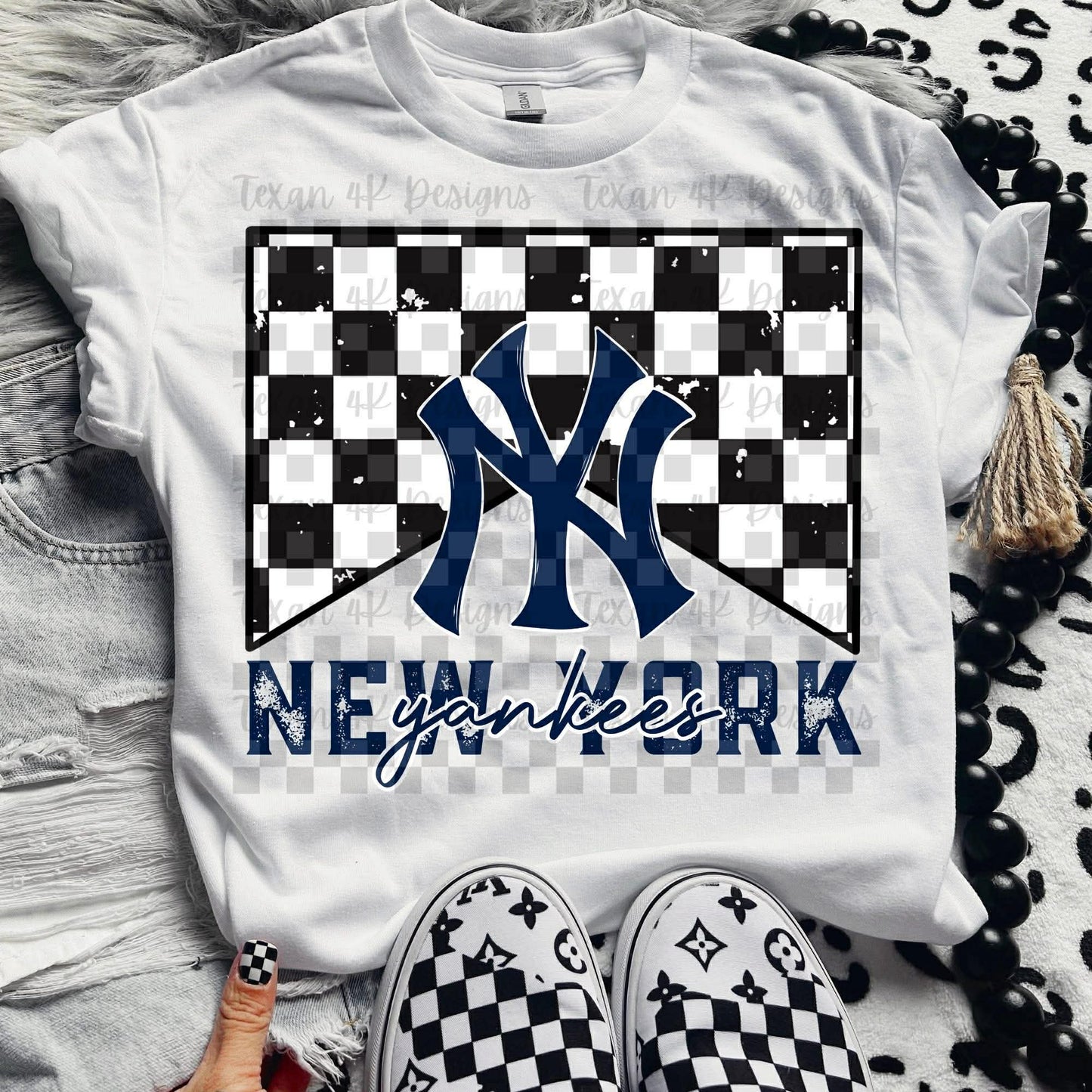 DTF Print - Flame Baseball Team