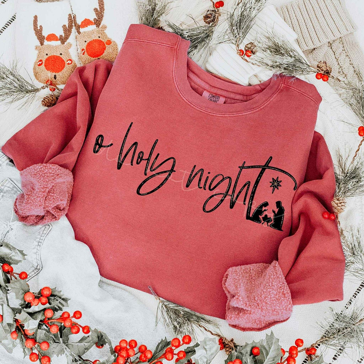 DTF Print- O Holy Night