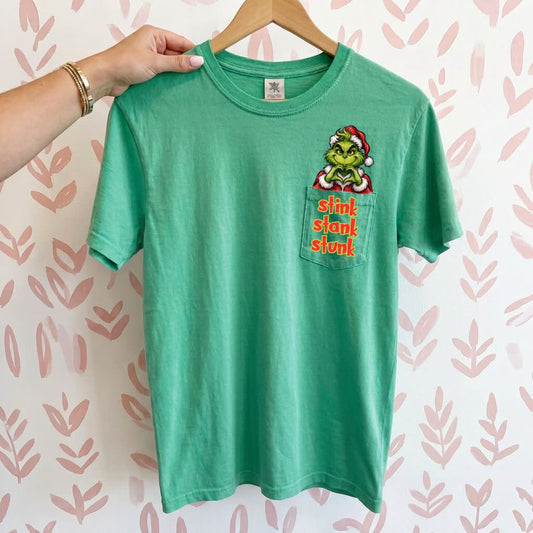 St!nk St@nk Stunk Pocket Peeker Top