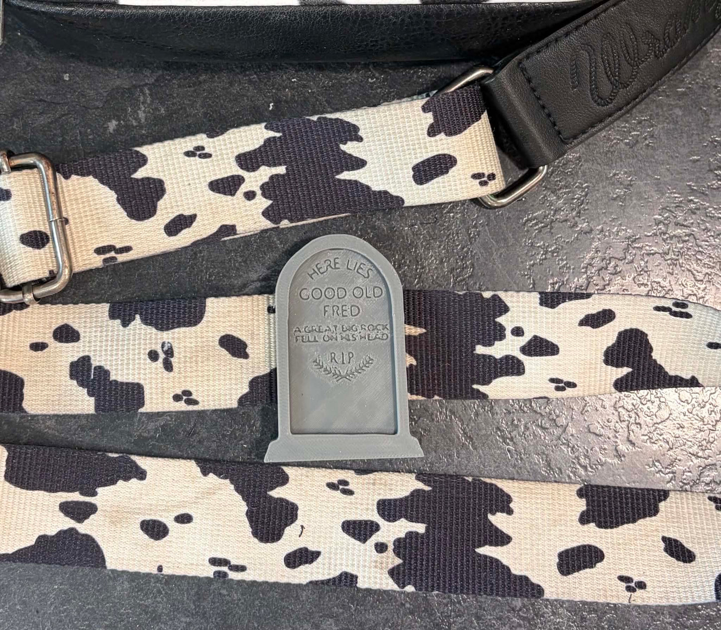 3D Printed Haunted M@nsion Bag Belt Charms