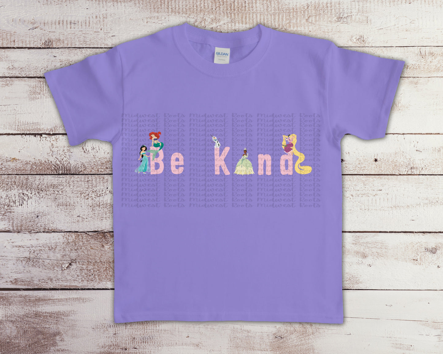 Be Kind Princess Digital Design