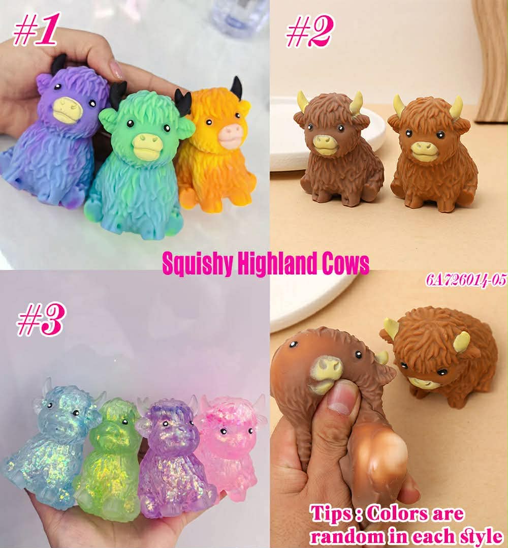 RTS Squishy Highland Cows